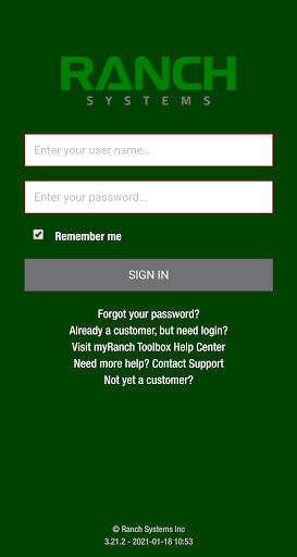 Android application myRanch screenshort