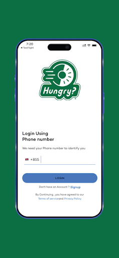 Android application Hungry Driver screenshort