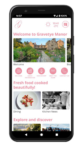 Android application Gravetye Manor screenshort