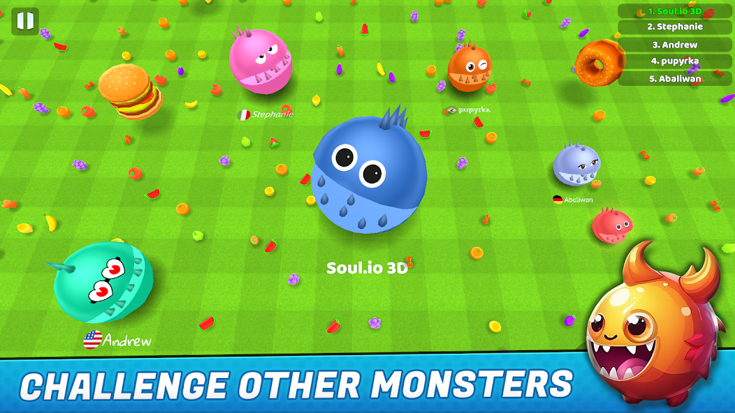 Soul.io 3D 0.66 APK + Mod (Unlimited money) untuk android