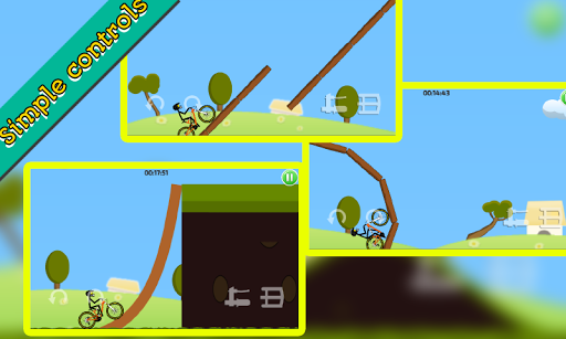 Downhill supreme stickman