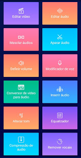 Visualização do aplicativo