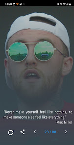 Captura de Pantalla 4 Mac Miller Quotes and Lyrics android