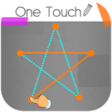 One Touch Draw: Quick Drawing to Connect Two Dots icon