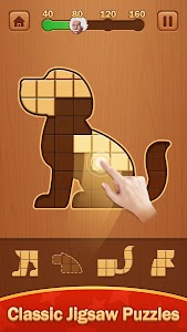 Wooden Block Jigsaw Puzzle Unknown