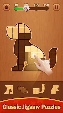 Game screenshot Wooden Block Jigsaw Puzzle mod apk