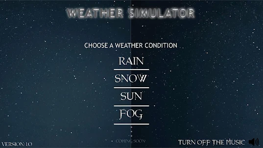 Weather Simulator