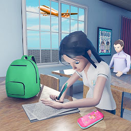 Зображення значка Virtual High School Girl Game