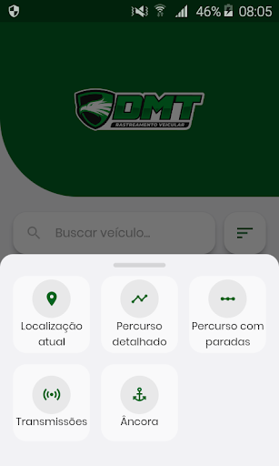 DMT Rastreamento Veicular Screen 2