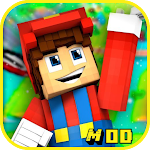 Cover Image of Download Mod Super Mario 3D Minecraft  APK