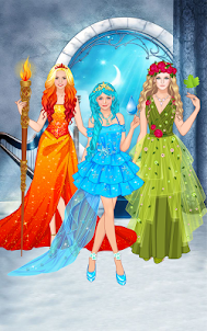 Element Princess dress up game