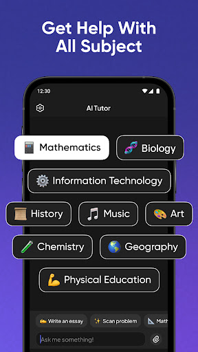Homework Helper & Math Solver Screen 3