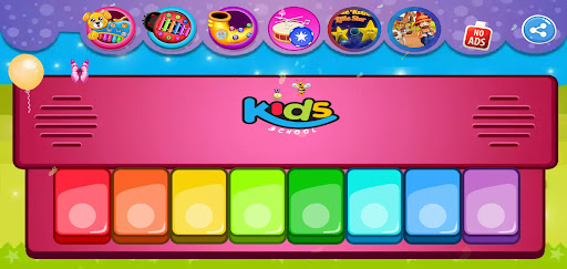 Android application Baby Piano Lullabies Rhymes screenshort
