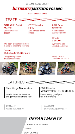Ultimate Motorcycling Magazine Screenshot 3 - AppWisp.com