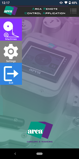 Android application ARCA Remote Control App screenshort
