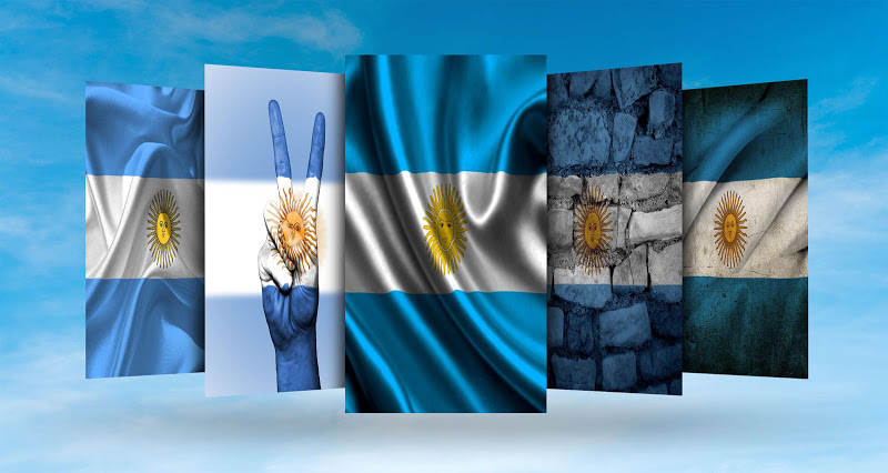 Argentina Flag Wallpaper - - Latest version for Android - Download APK