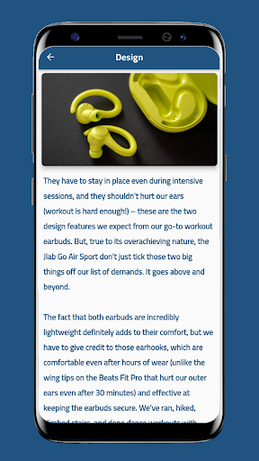 Jlab Go Air Sport Guide Screen 3