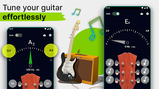 Captura 24 Afinador de guitarra preciso android