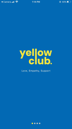 Android application Yellow Club - Practitioner screenshort