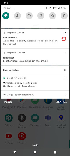 Responder 2.0 Screen 3