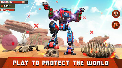 Mech Robot Games - Multi Robot screenshot 10
