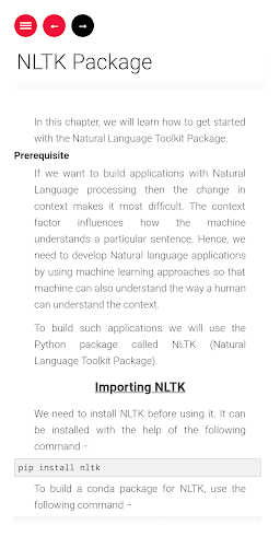 Learn AI with Python Screen 3