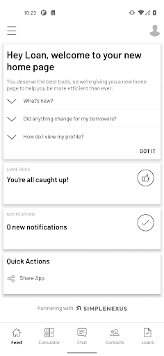 Android application Home Savings & Trust Mortgage screenshort