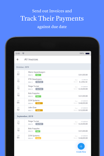 Screenshot of Accounting Bookkeeping