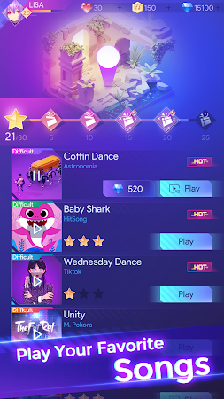 Game screenshot Smash Tiles - Piano Music Ball mod apk