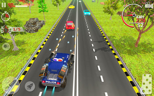 Police Highway Chase Racing Games - Free Car Games screenshots 16