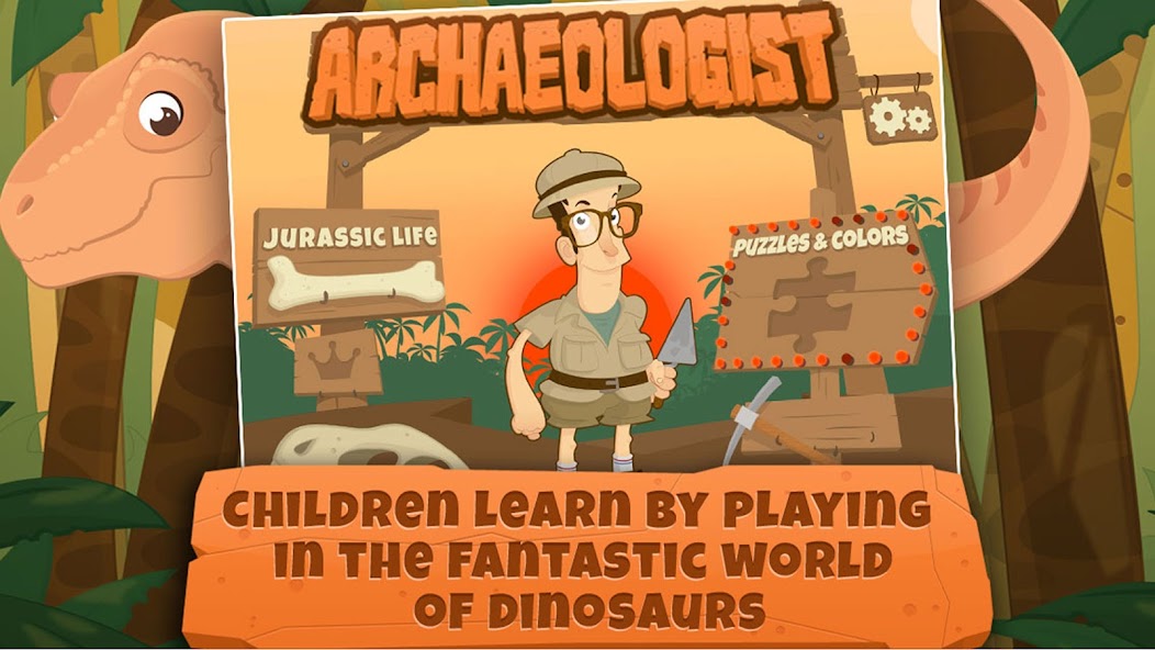 Dinosaurs for kids - Jurassic banner