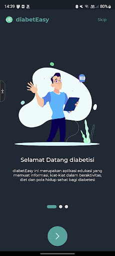 Android application diabetEasy screenshort