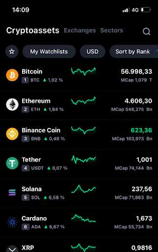 PocketCrypto - Crypto Tracker Screenshot