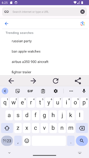 Zero Lightweight Web Browser Screen 2