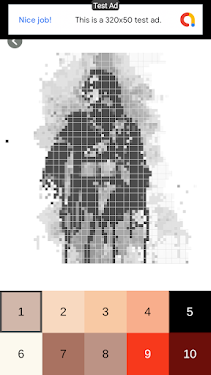 #4. Michael Jackson Number Pixel (Android) By: Nanamesh