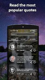 Daily Quotes for Motivation - Screenshot Image