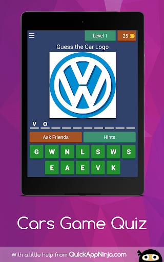 Car Game Quiz - Guess Logo