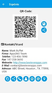 QR- und Barcode-Scanner PRO Screenshot