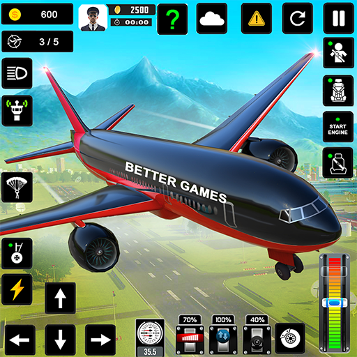 Flight Simulator : Plane Games 2.9 Icon