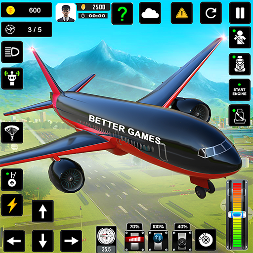 Flight Simulator : Plane Games logo