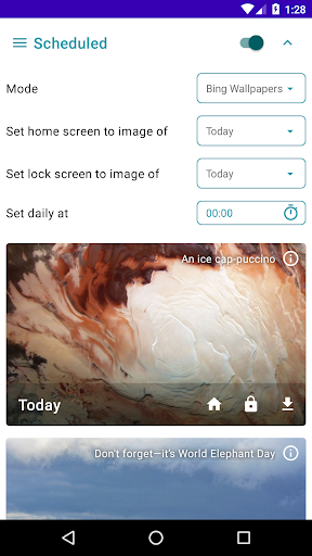 Daily Wallpapers - Auto Change Screenshot 2 - AppWisp.com