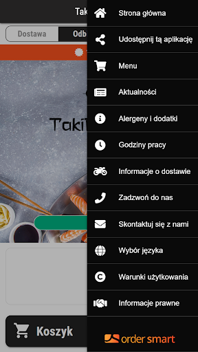 TakiDa Sushi Screen 3