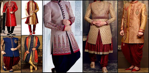 shadi ke liye dulhe ka dress