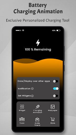 Battery Charging Animation