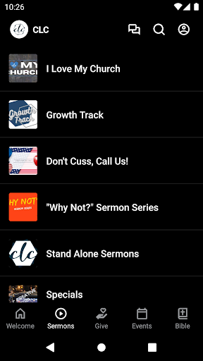 Courageous Life Church Screen 2