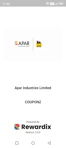 Android application APAR Distributor Couponz screenshort