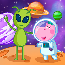 آئیکن کی تصویر Space for kids. Adventure game