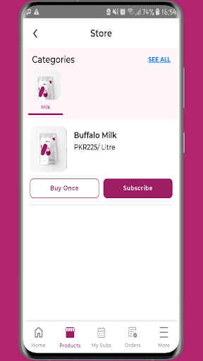 Milkify - Fresh Milk Delivery Screen 2