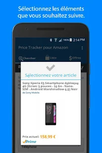 Price Tracker pour Amazon