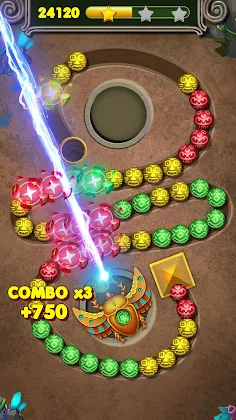 Jungle Marble Blast 3 - Screenshot 2